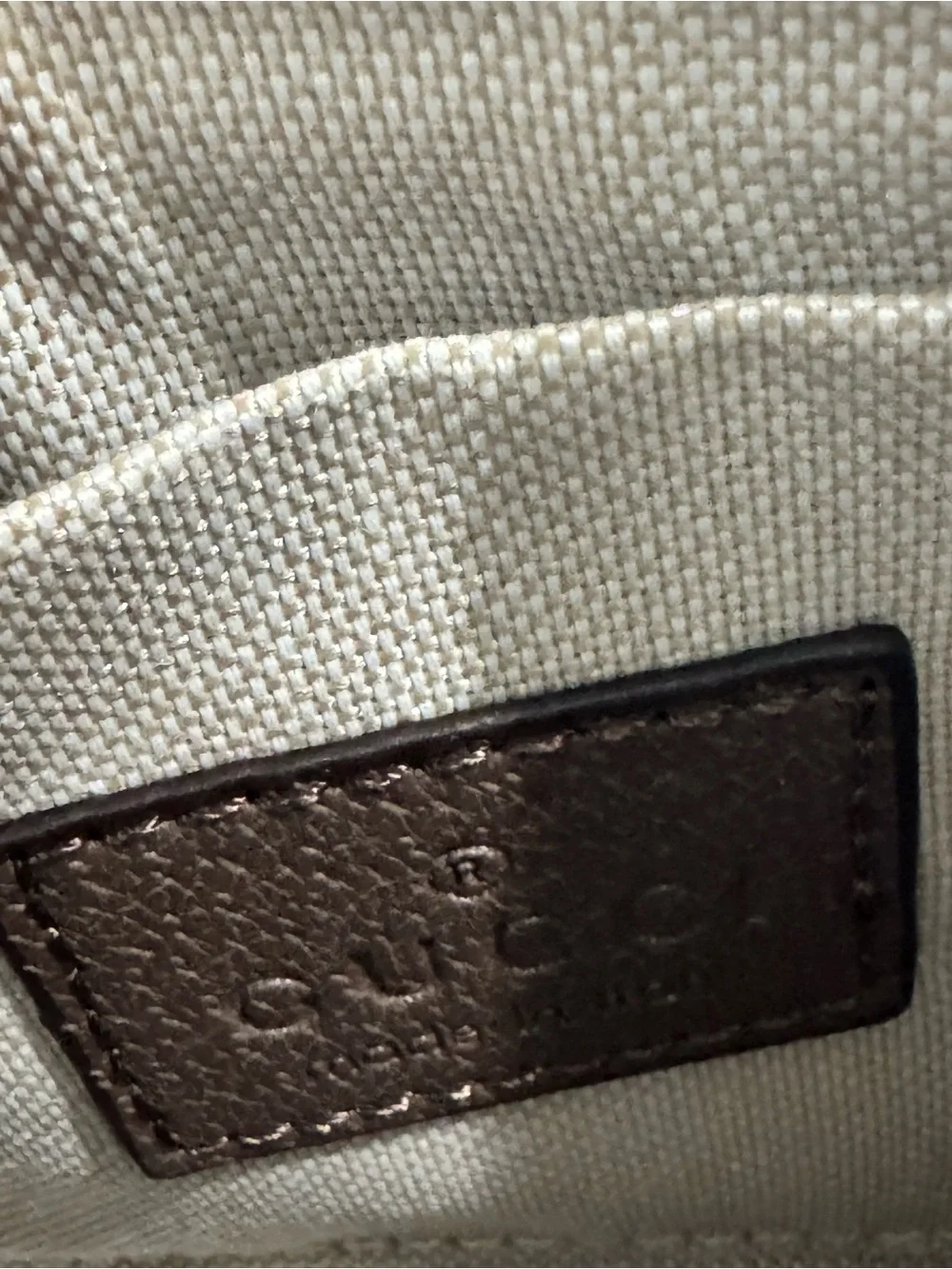 Gucci brown and tan bag / purse - Picture 8 of 9